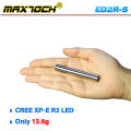 Maxtoch ED2R-5 acero Cree LED Mini luz de la antorcha